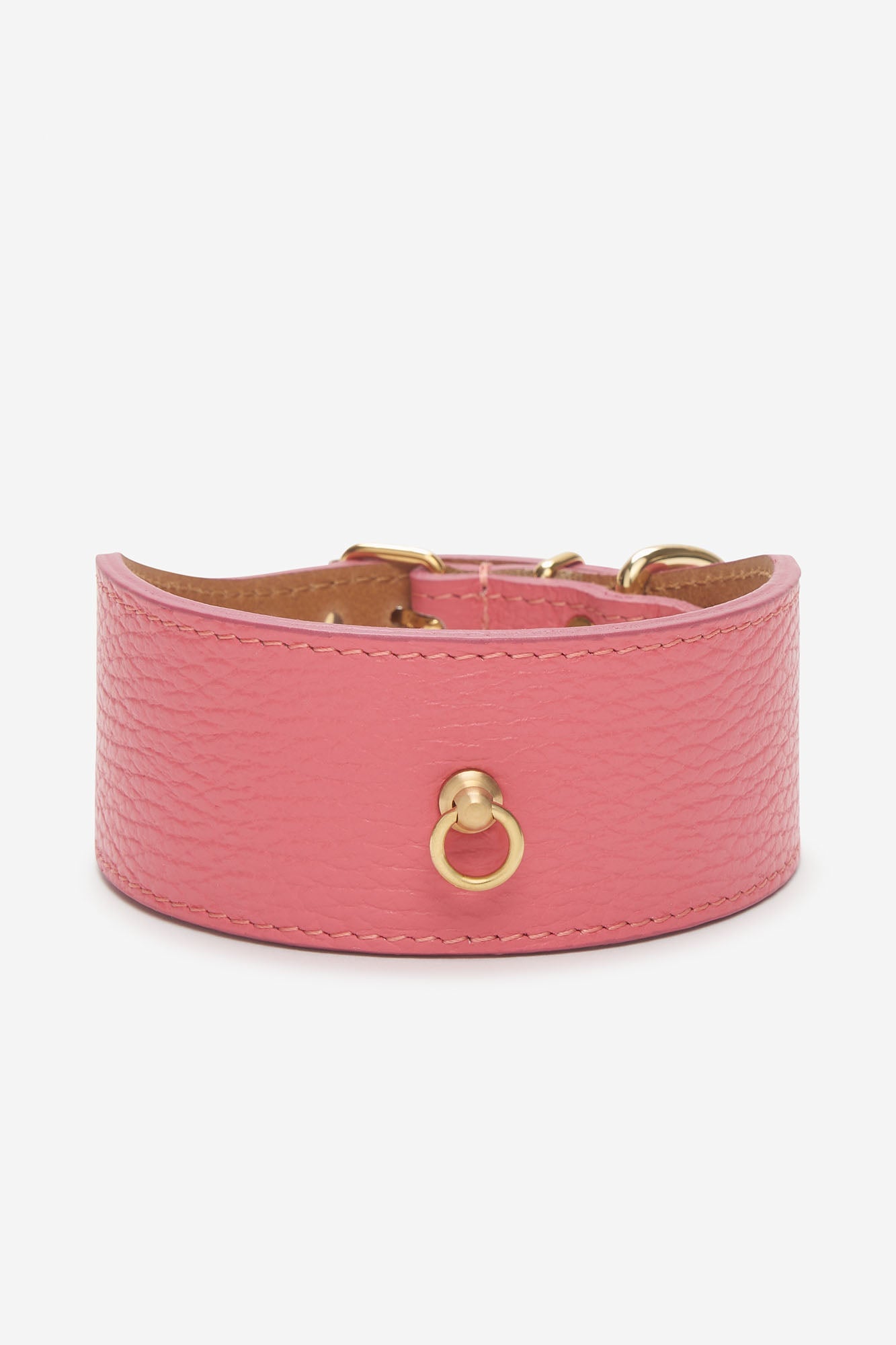 Collar para galgo Juno coral frontal